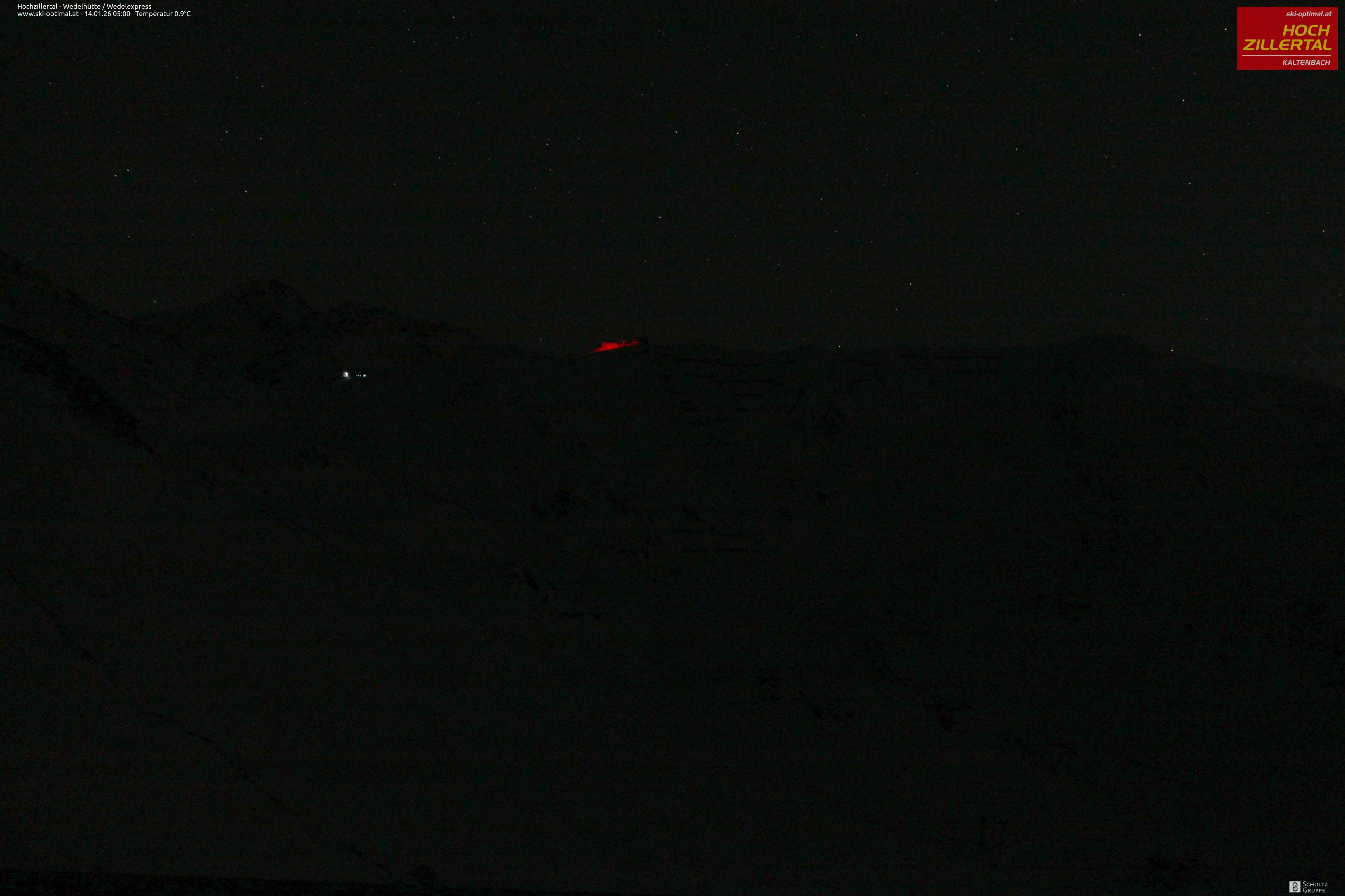 Archiv Foto Webcam Hochzillertal: Blick zur Wedelhütte