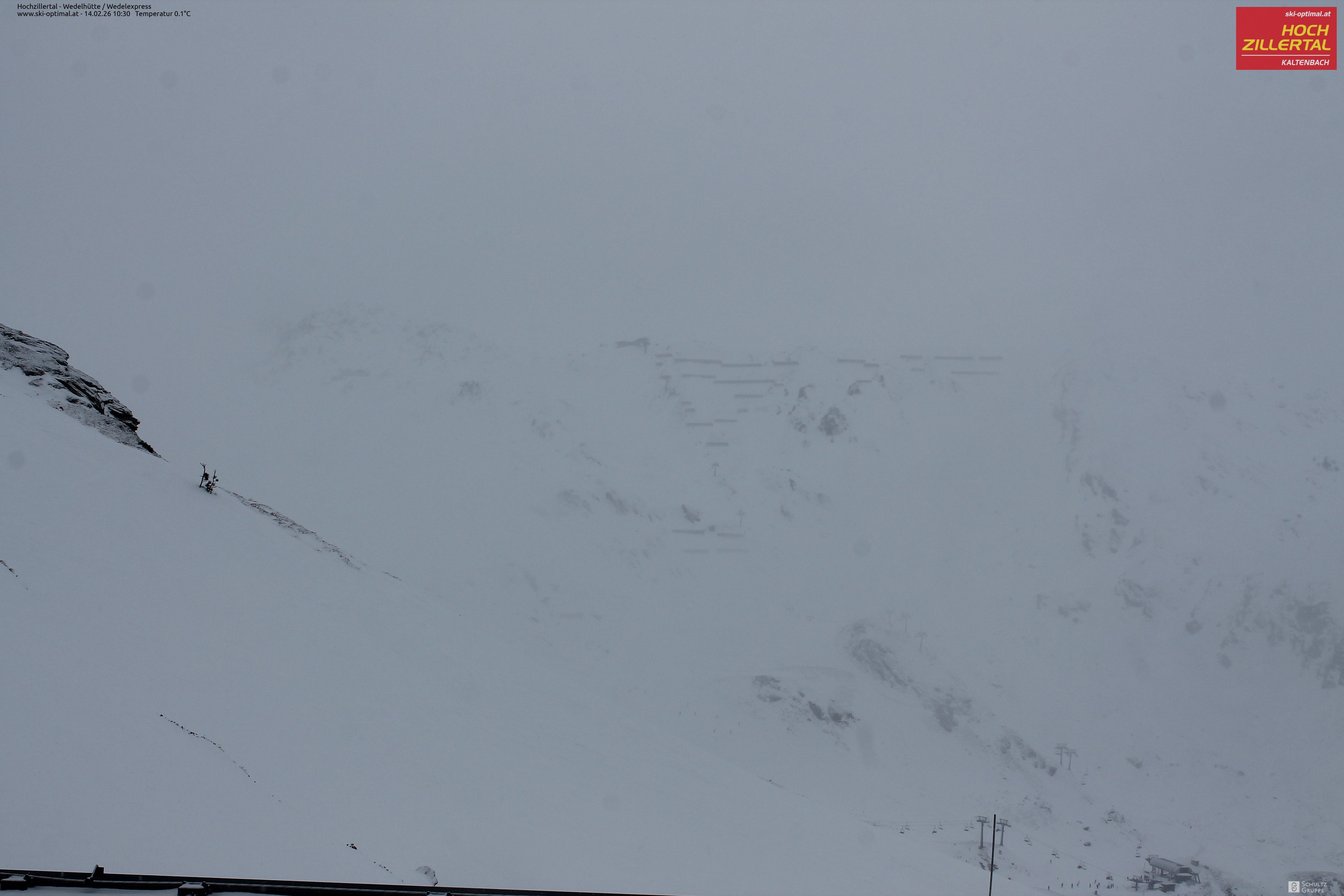 Archiv Foto Webcam Hochzillertal: Blick zur Wedelhütte