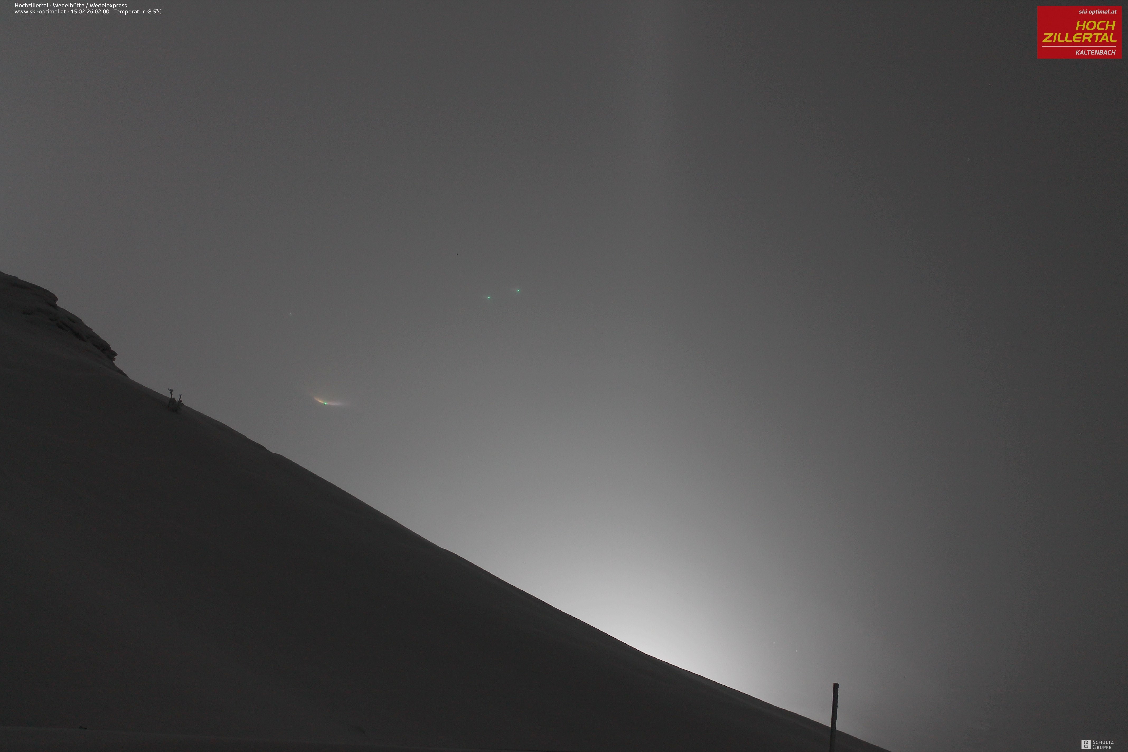 Archiv Foto Webcam Hochzillertal: Blick zur Wedelhütte