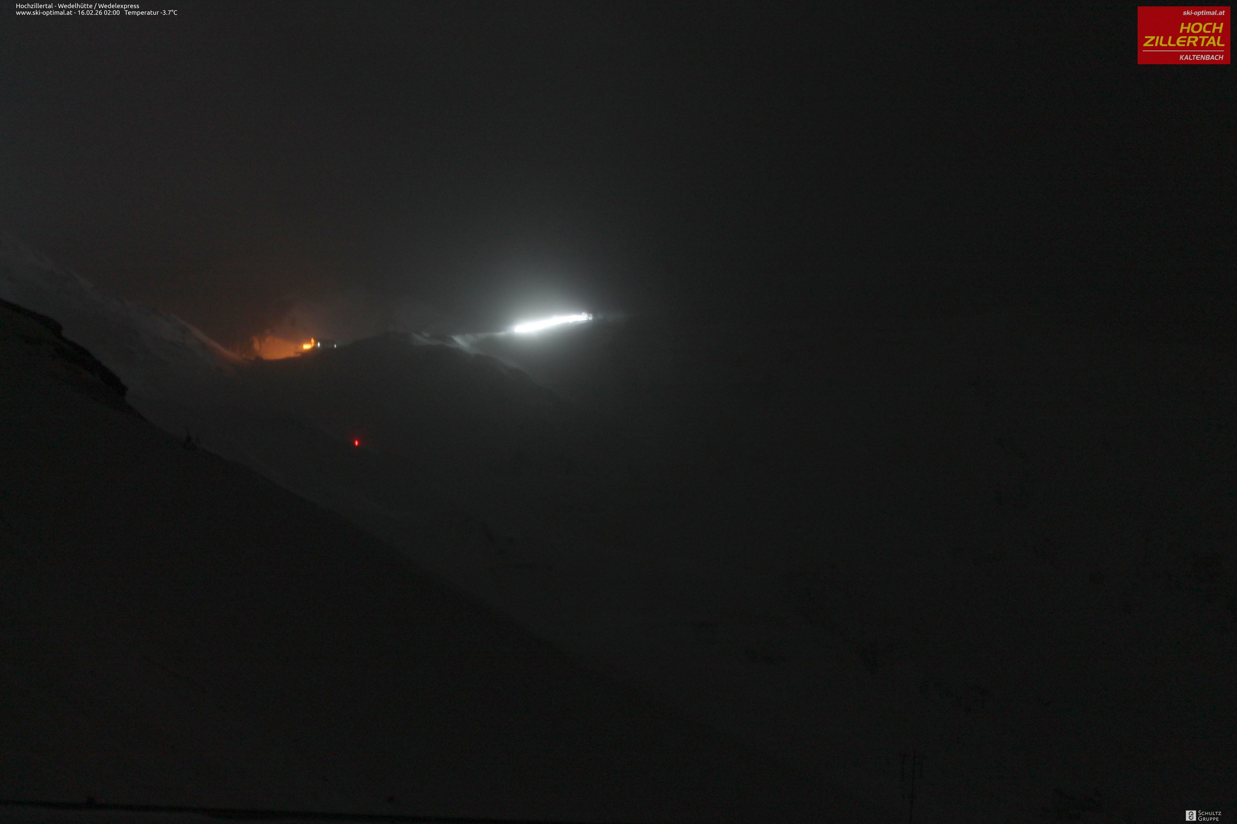 Archiv Foto Webcam Hochzillertal: Blick zur Wedelhütte