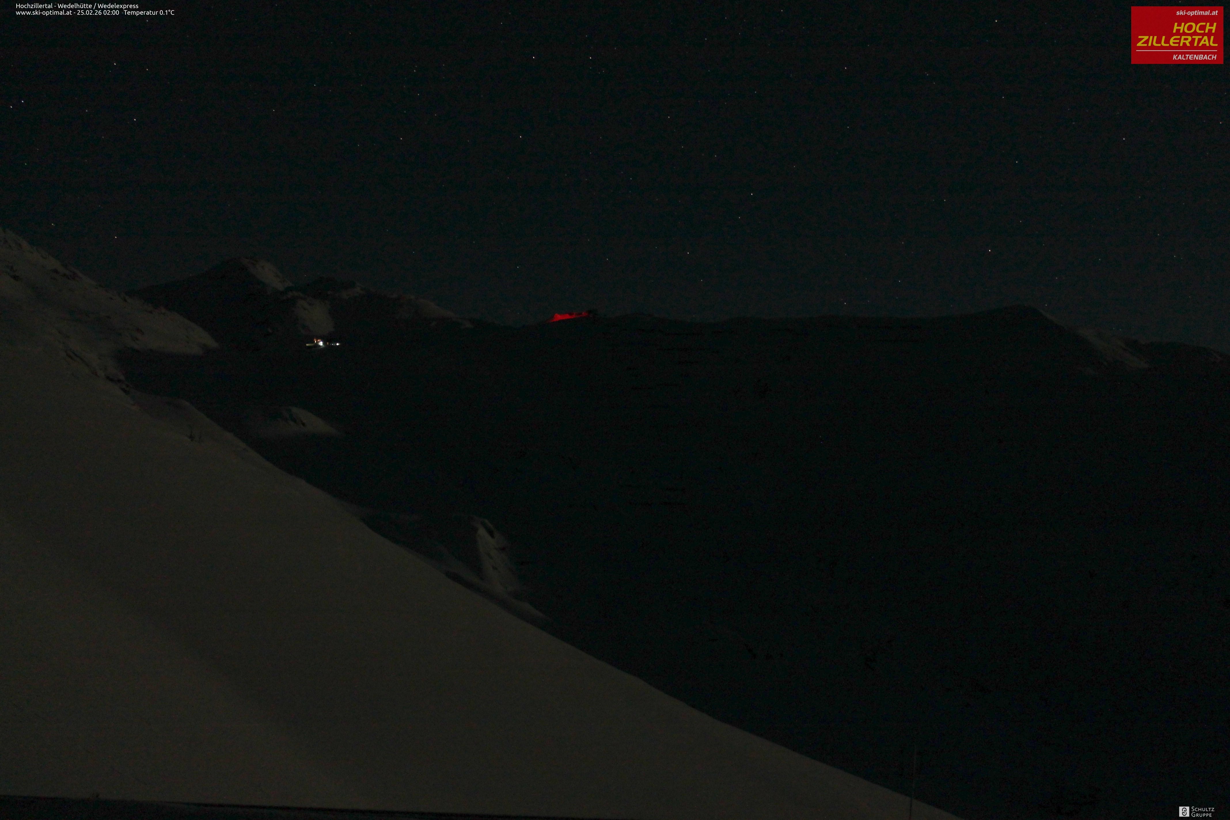 Archiv Foto Webcam Hochzillertal: Blick zur Wedelhütte