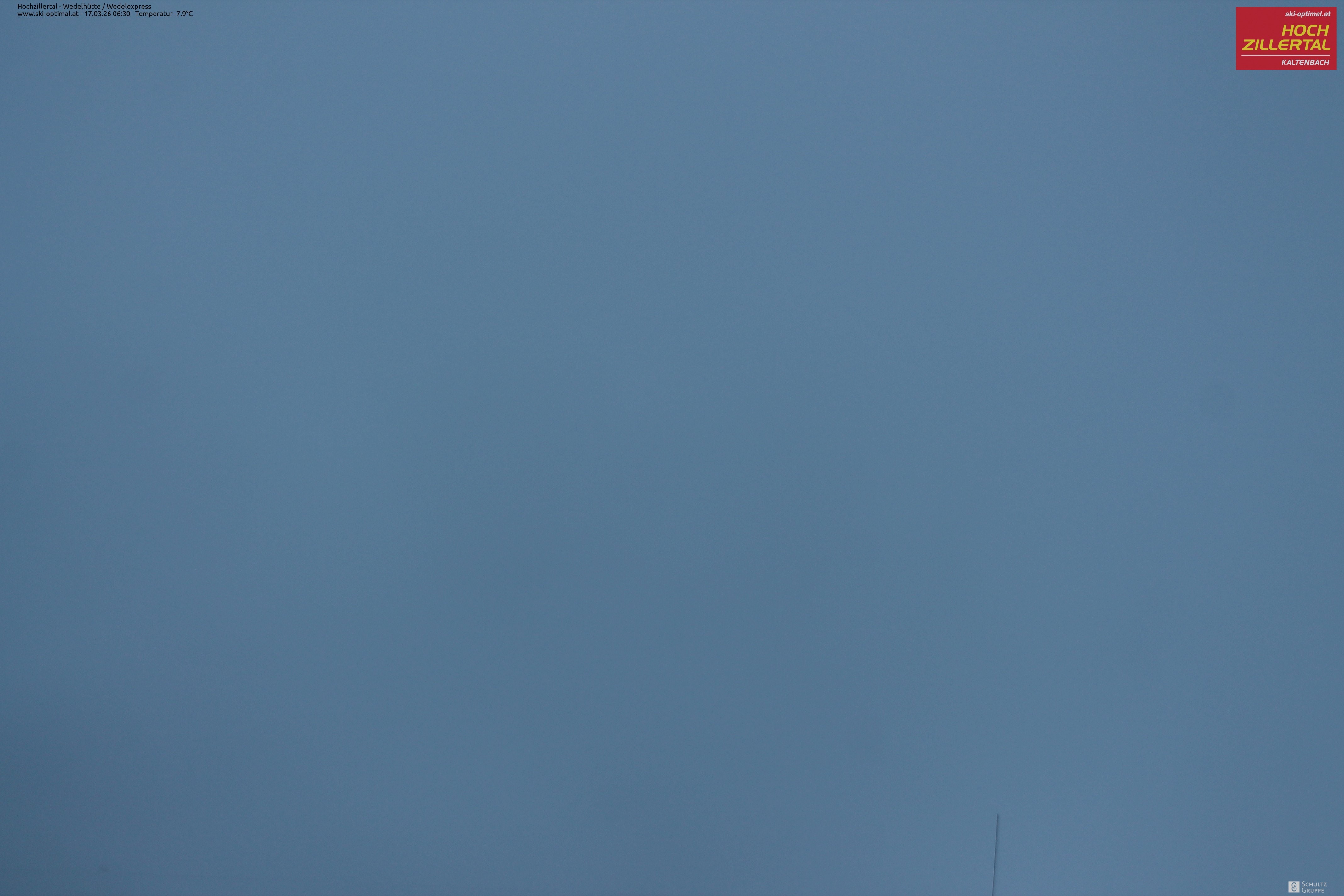 Archiv Foto Webcam Hochzillertal: Blick zur Wedelhütte