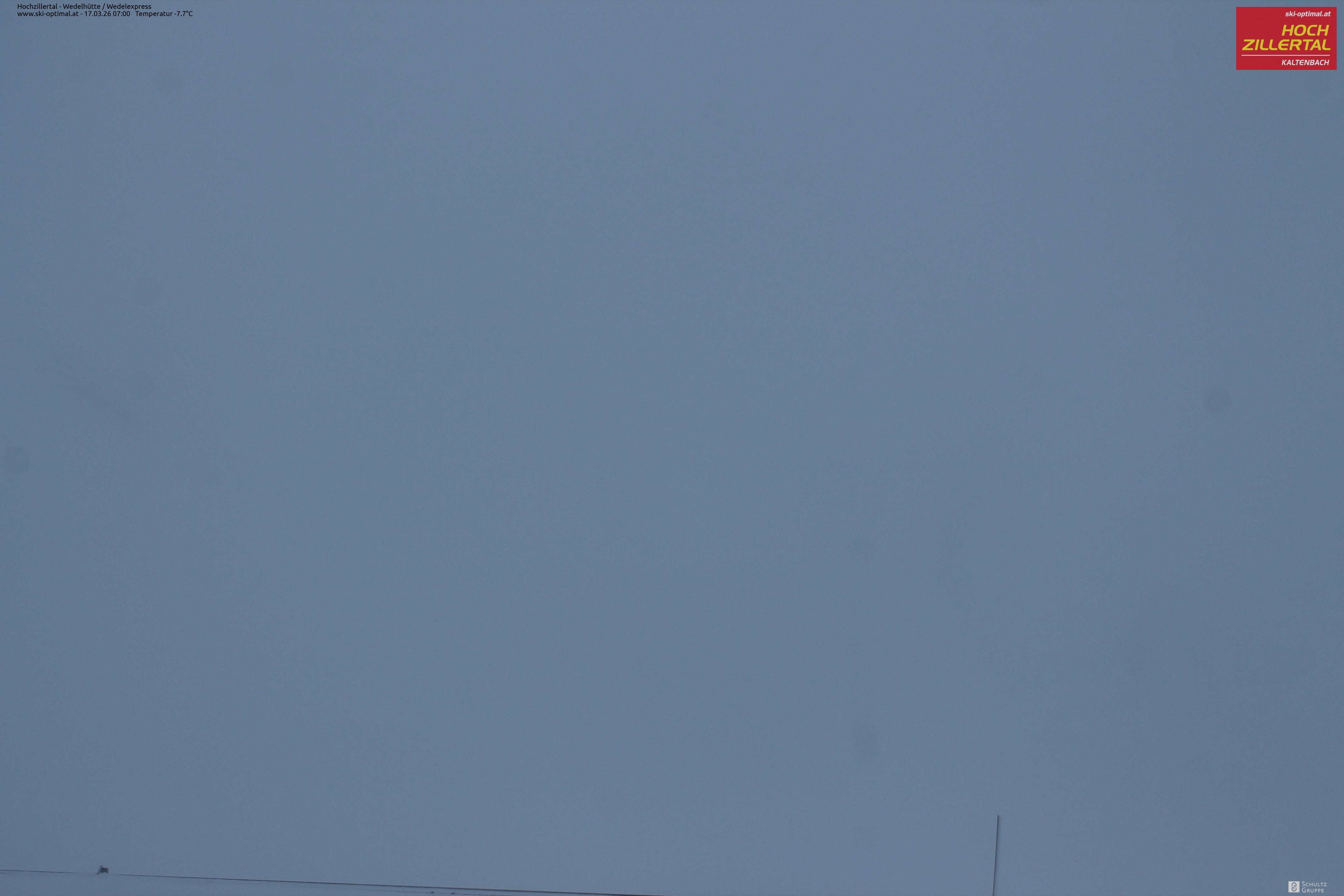 Archiv Foto Webcam Hochzillertal: Blick zur Wedelhütte