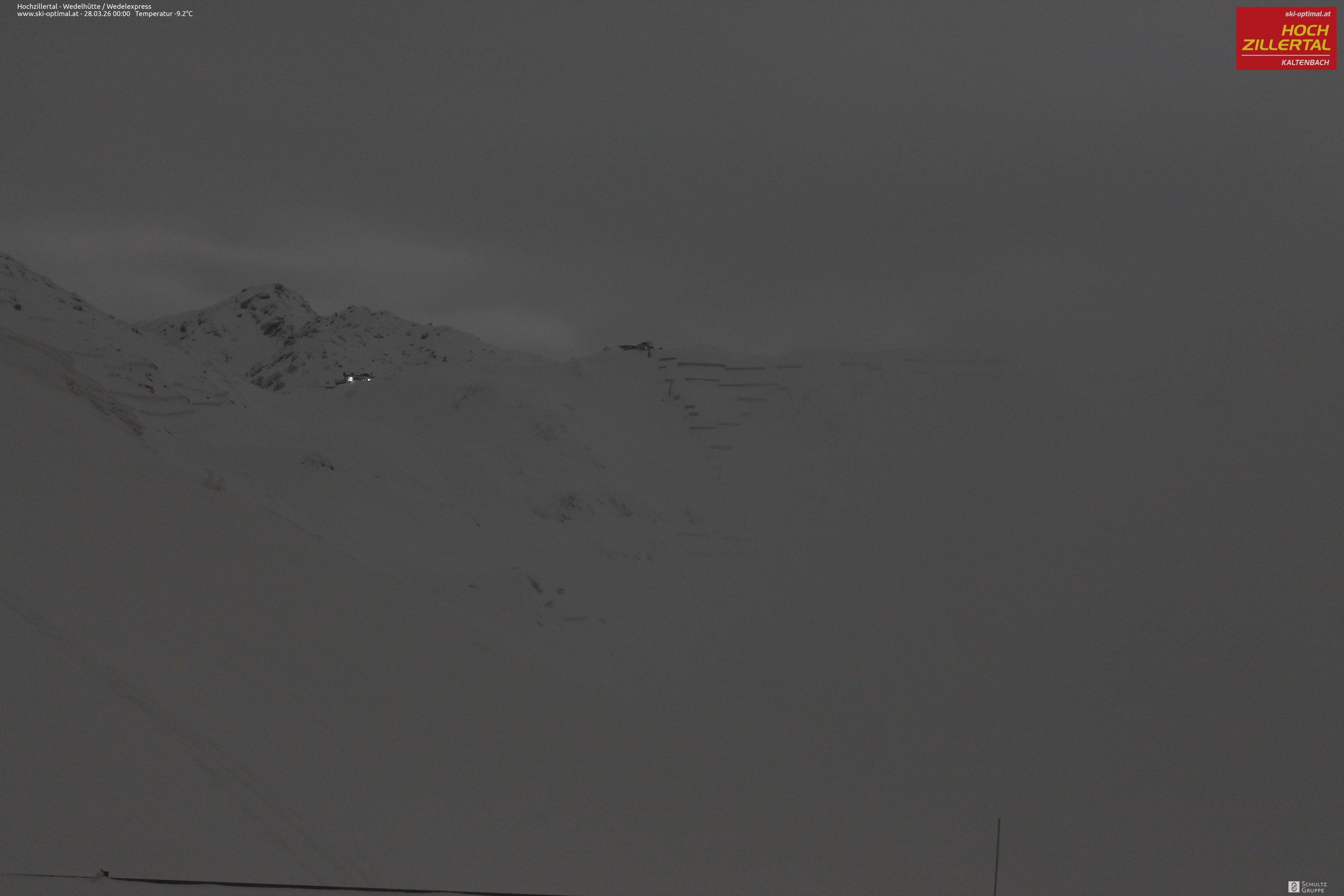 Archiv Foto Webcam Hochzillertal: Blick zur Wedelhütte