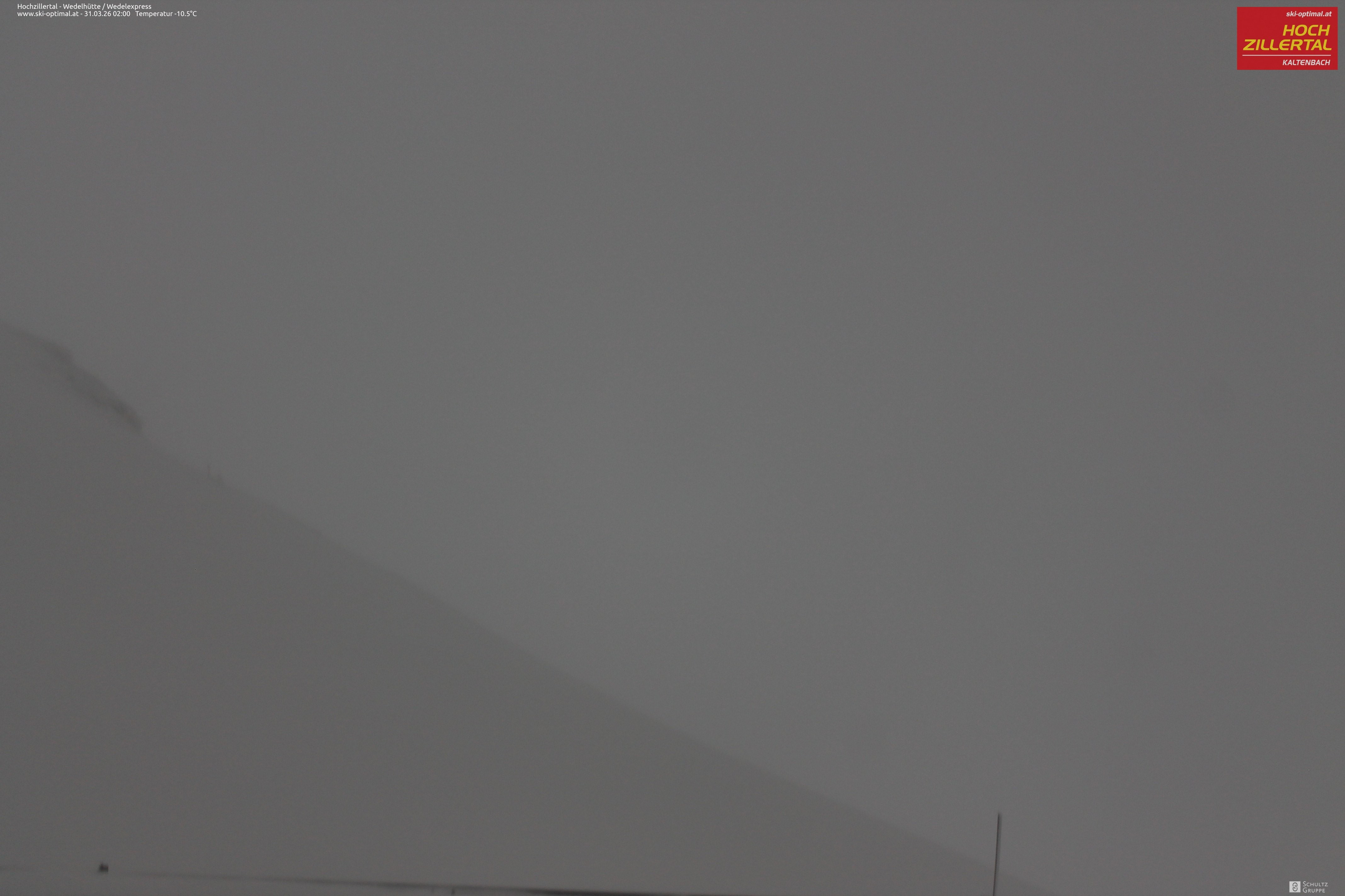 Archiv Foto Webcam Hochzillertal: Blick zur Wedelhütte