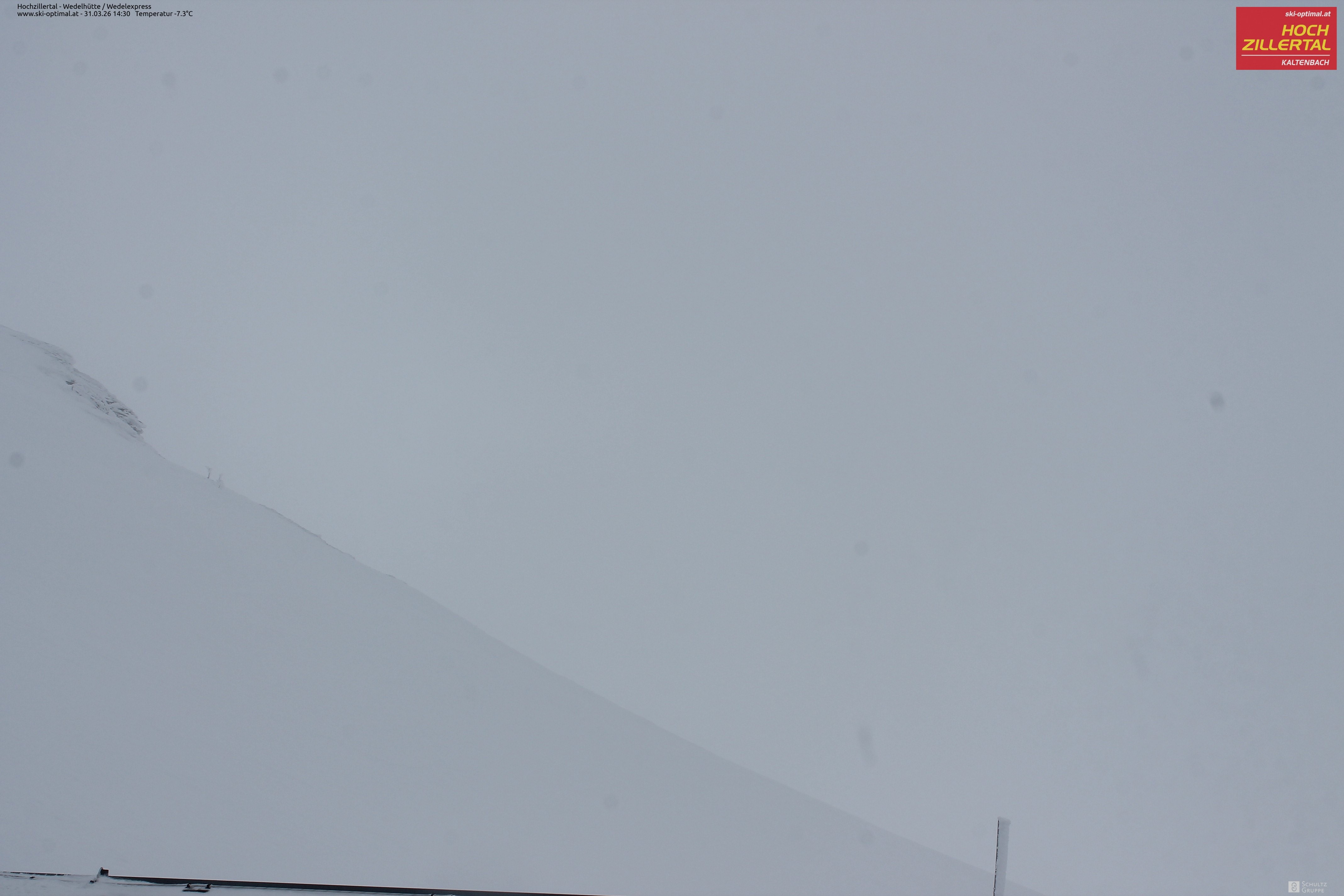 Archiv Foto Webcam Hochzillertal: Blick zur Wedelhütte