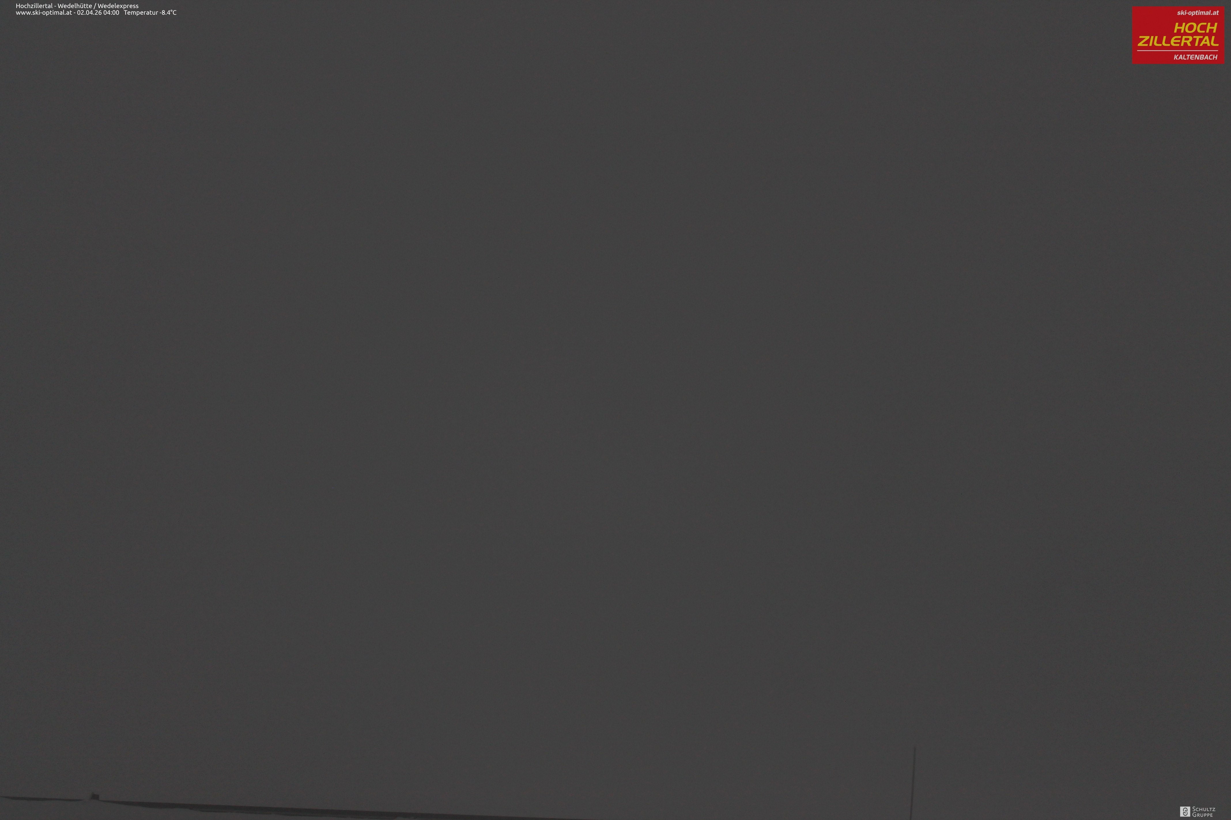 Archiv Foto Webcam Hochzillertal: Blick zur Wedelhütte