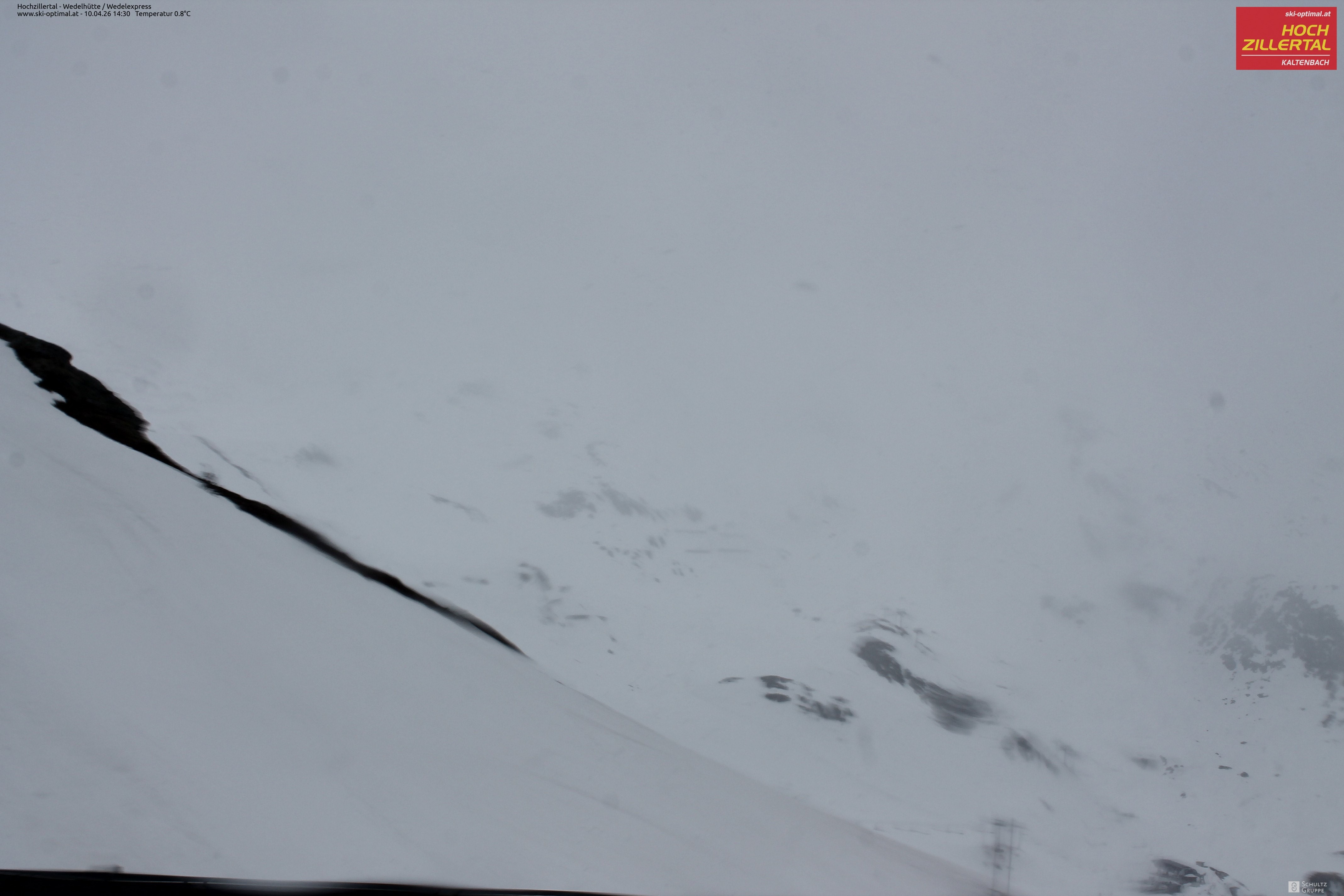 Archiv Foto Webcam Hochzillertal: Blick zur Wedelhütte