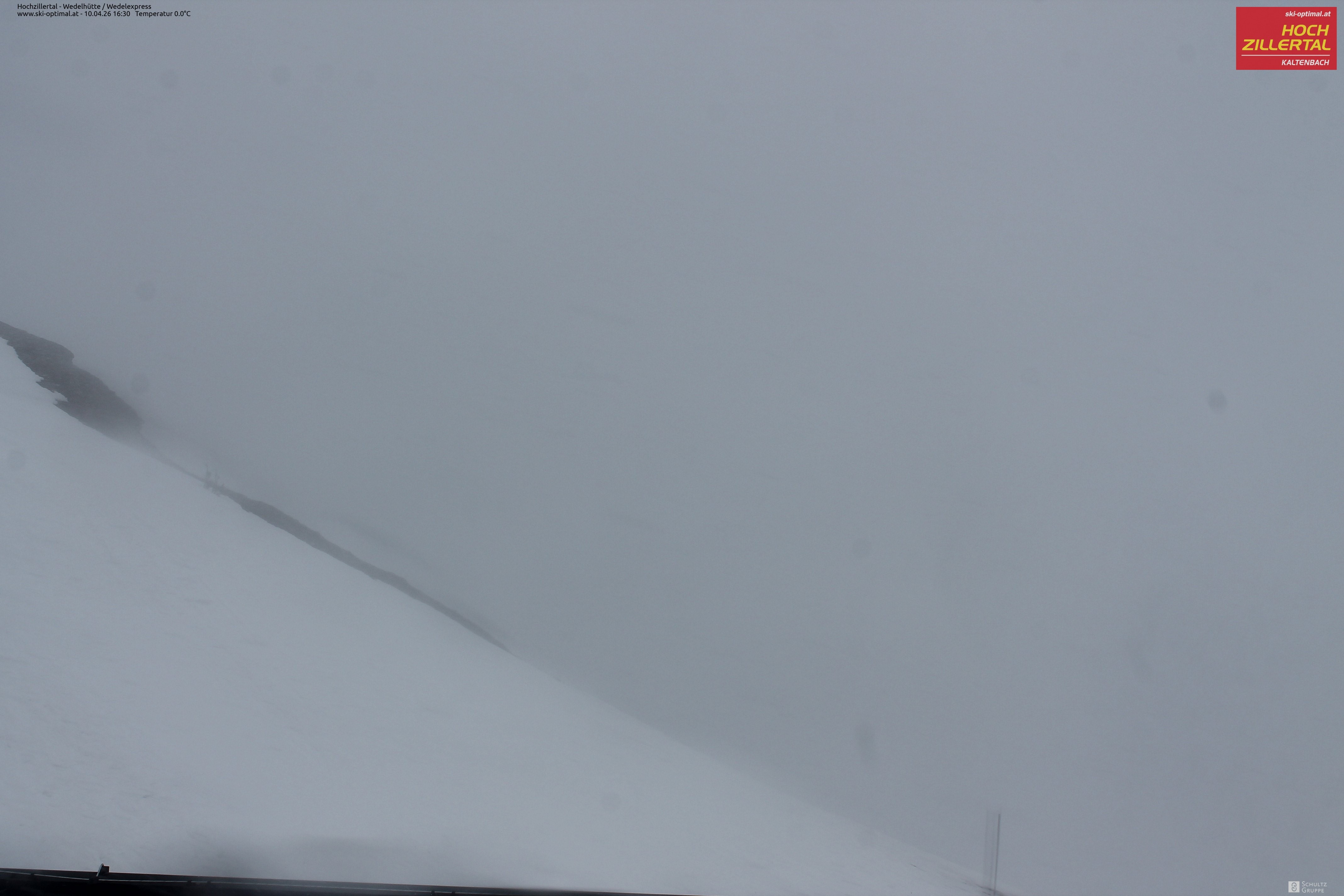 Archiv Foto Webcam Hochzillertal: Blick zur Wedelhütte