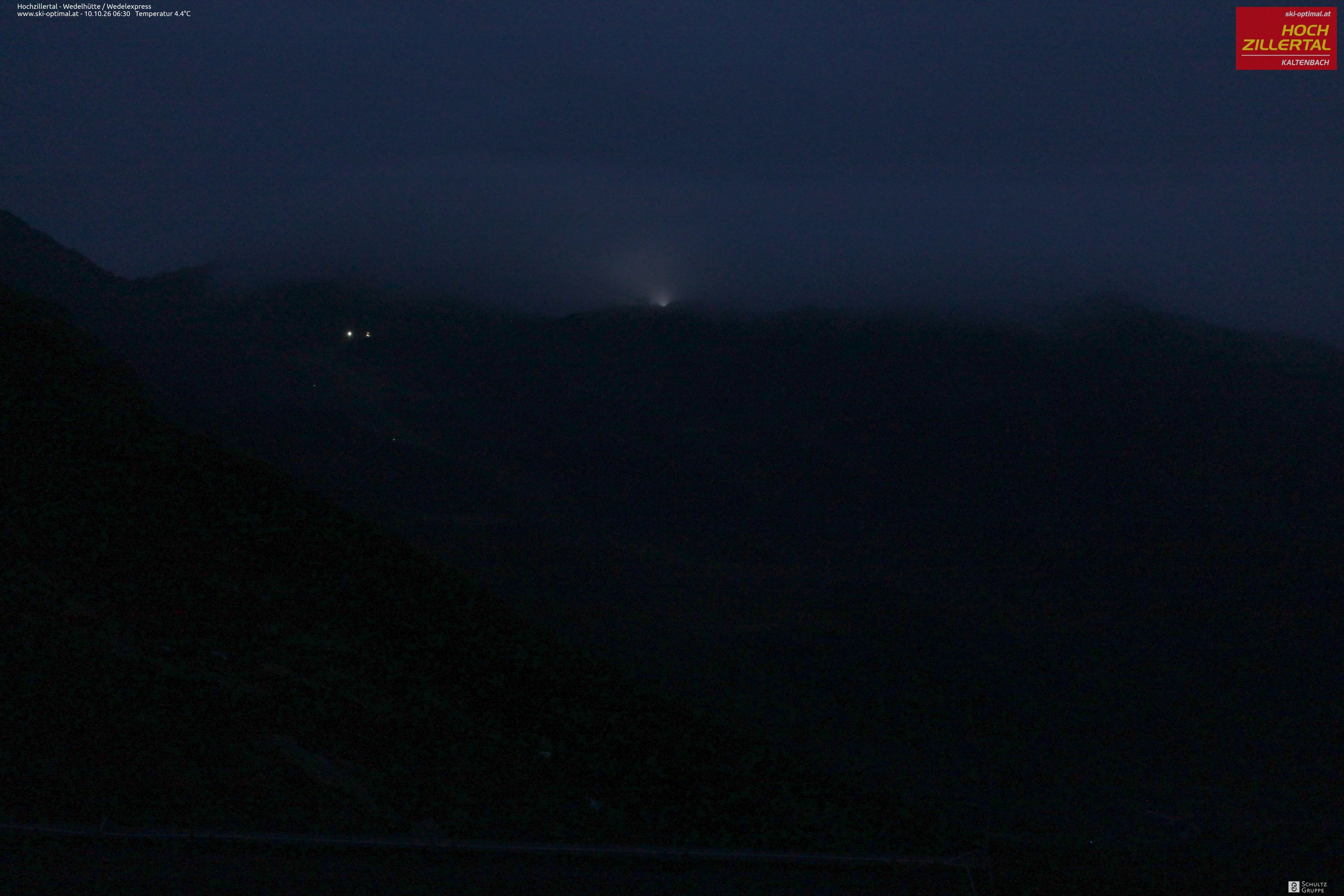 Archiv Foto Webcam Hochzillertal: Blick zur Wedelhütte