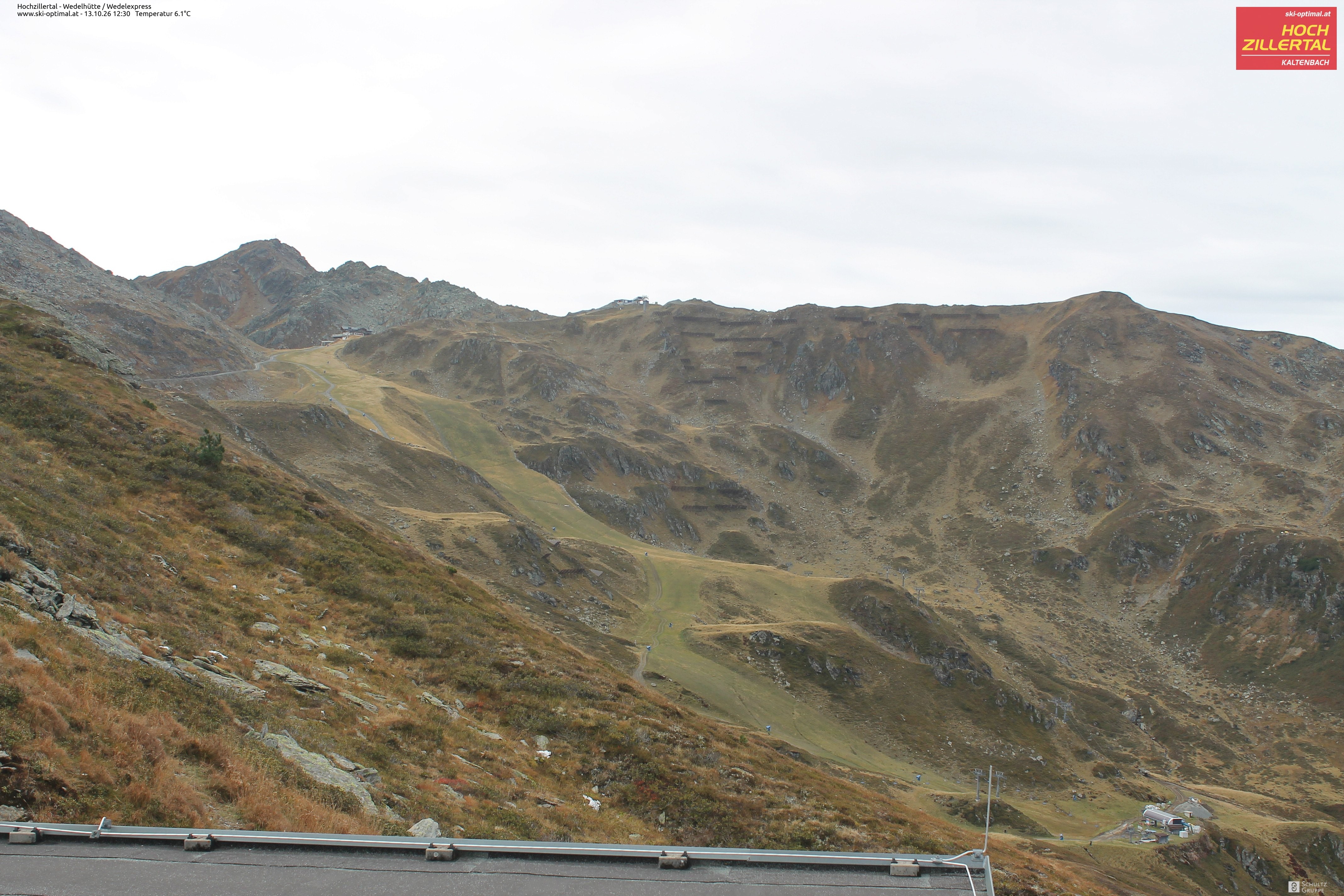 Archiv Foto Webcam Hochzillertal: Blick zur Wedelhütte