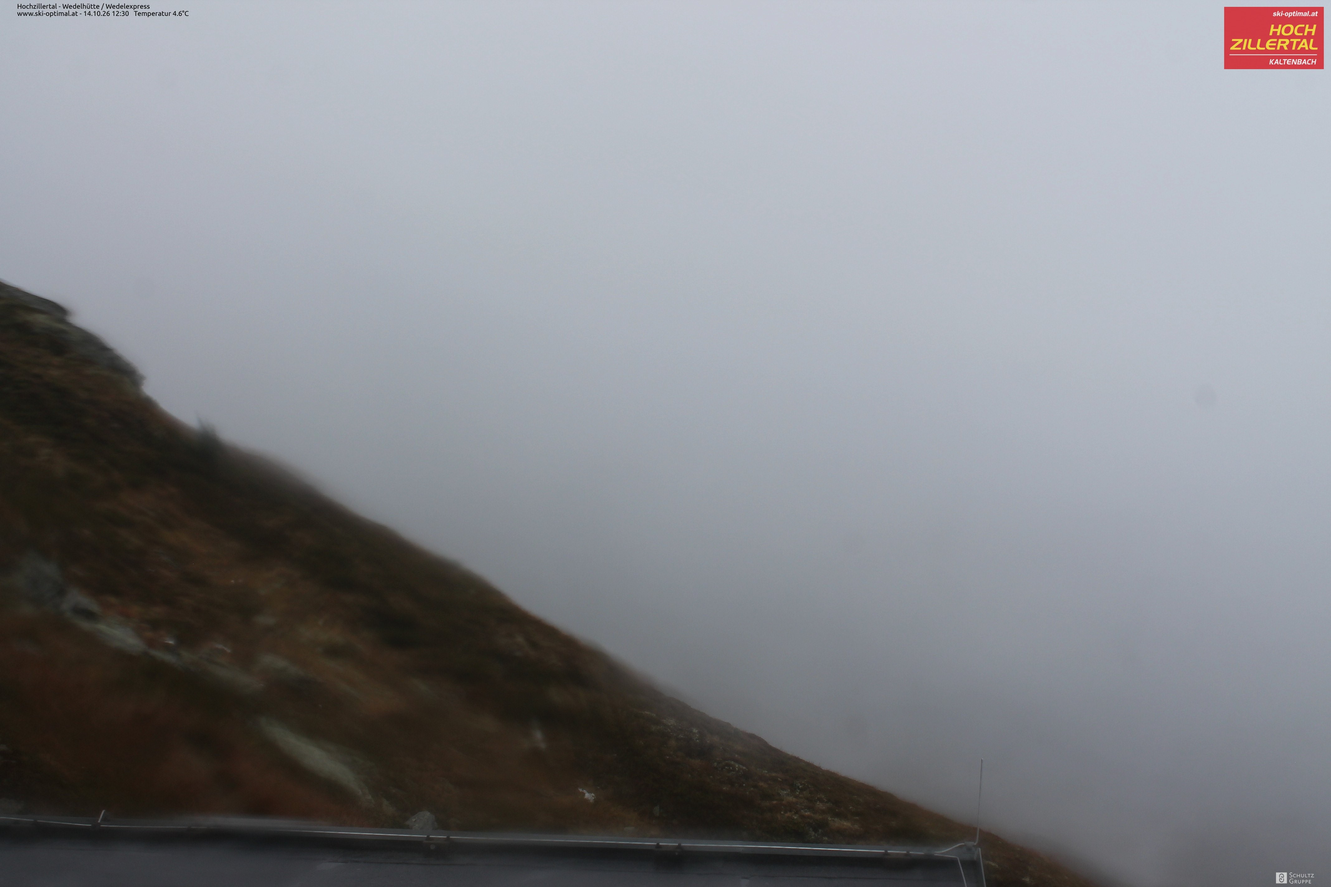Archiv Foto Webcam Hochzillertal: Blick zur Wedelhütte