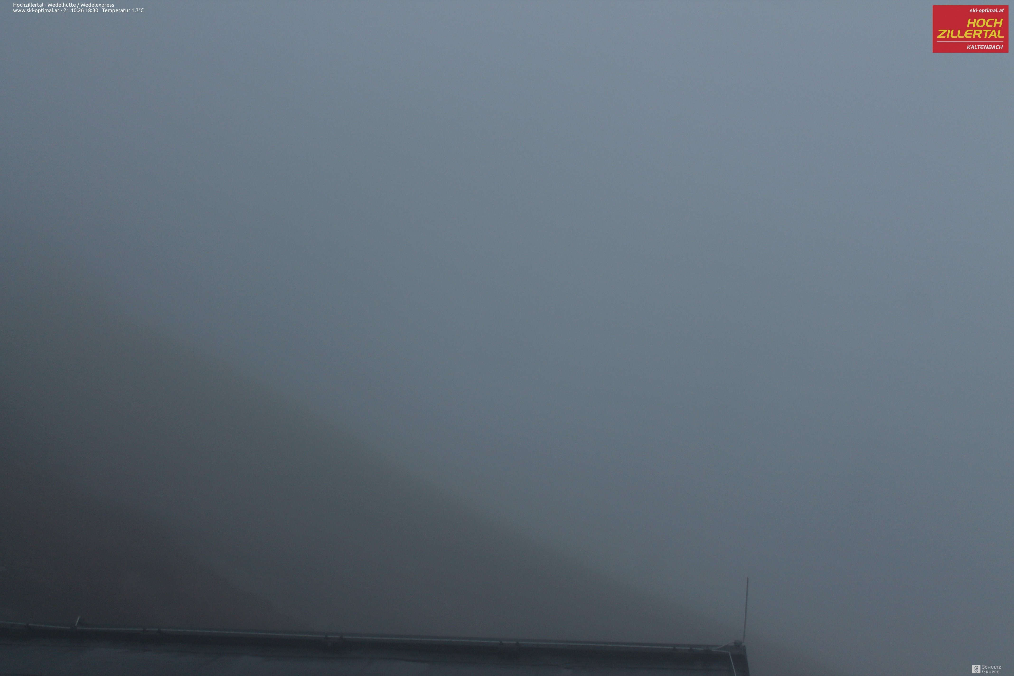 Archiv Foto Webcam Hochzillertal: Blick zur Wedelhütte
