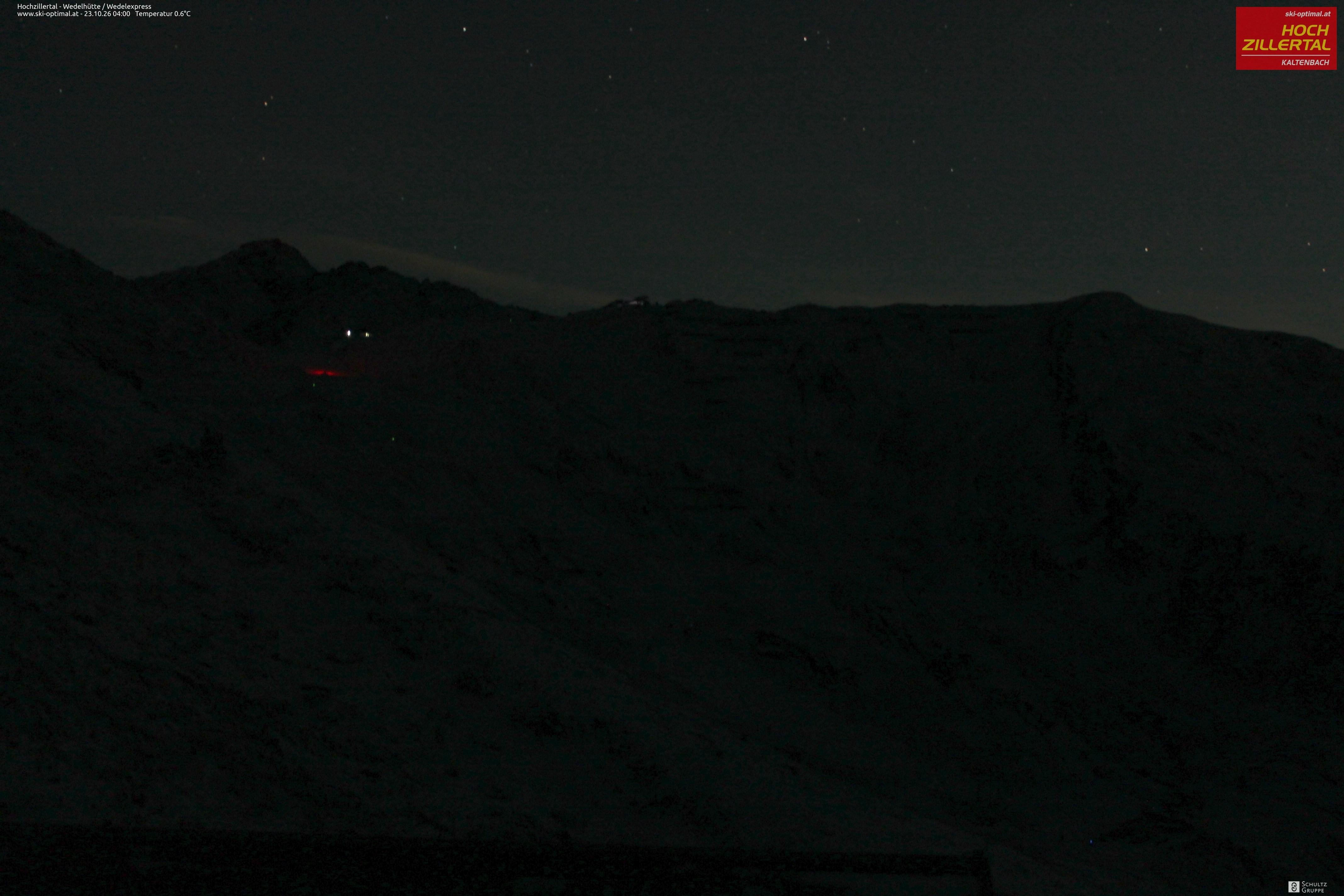 Archiv Foto Webcam Hochzillertal: Blick zur Wedelhütte
