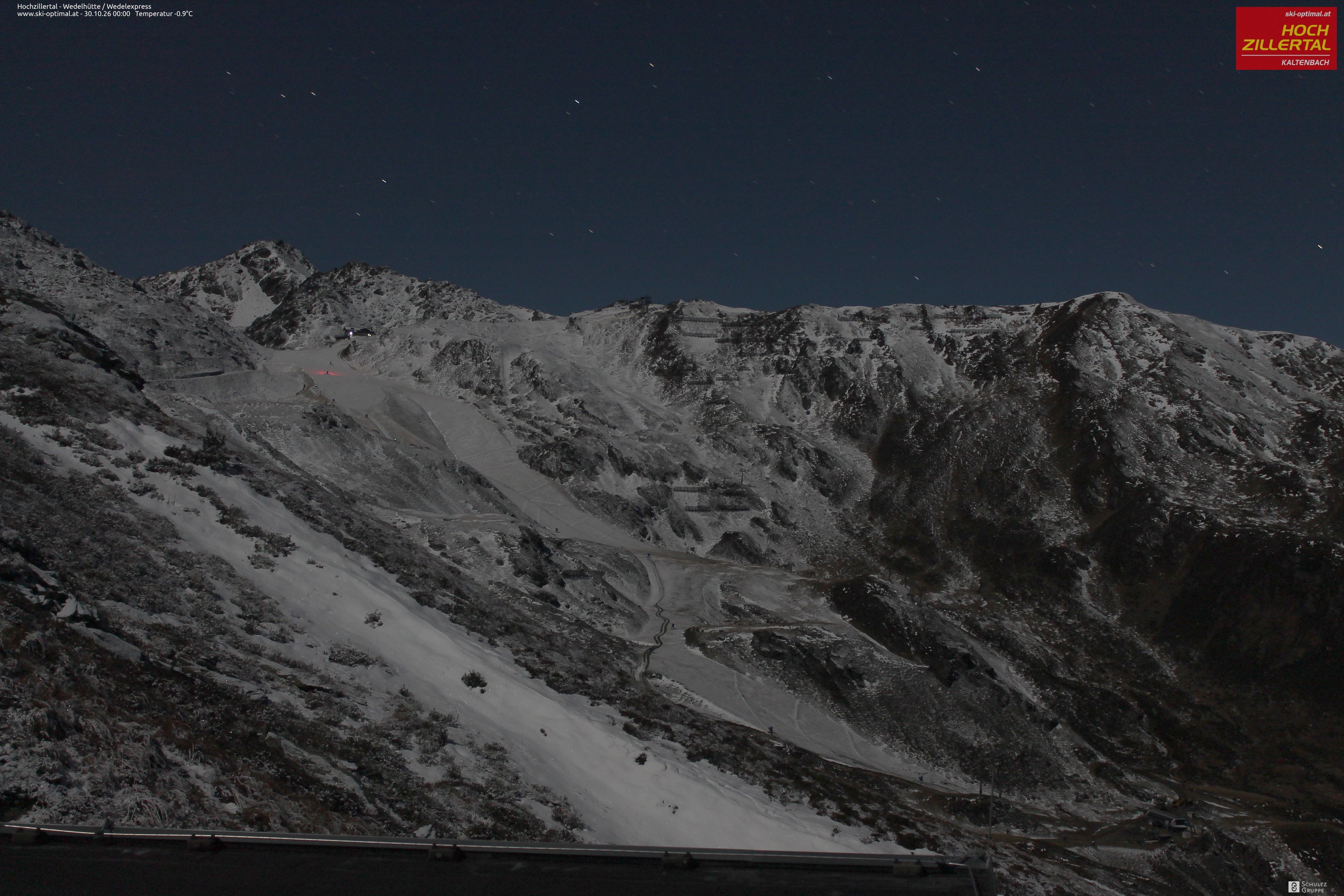 Archiv Foto Webcam Hochzillertal: Blick zur Wedelhütte