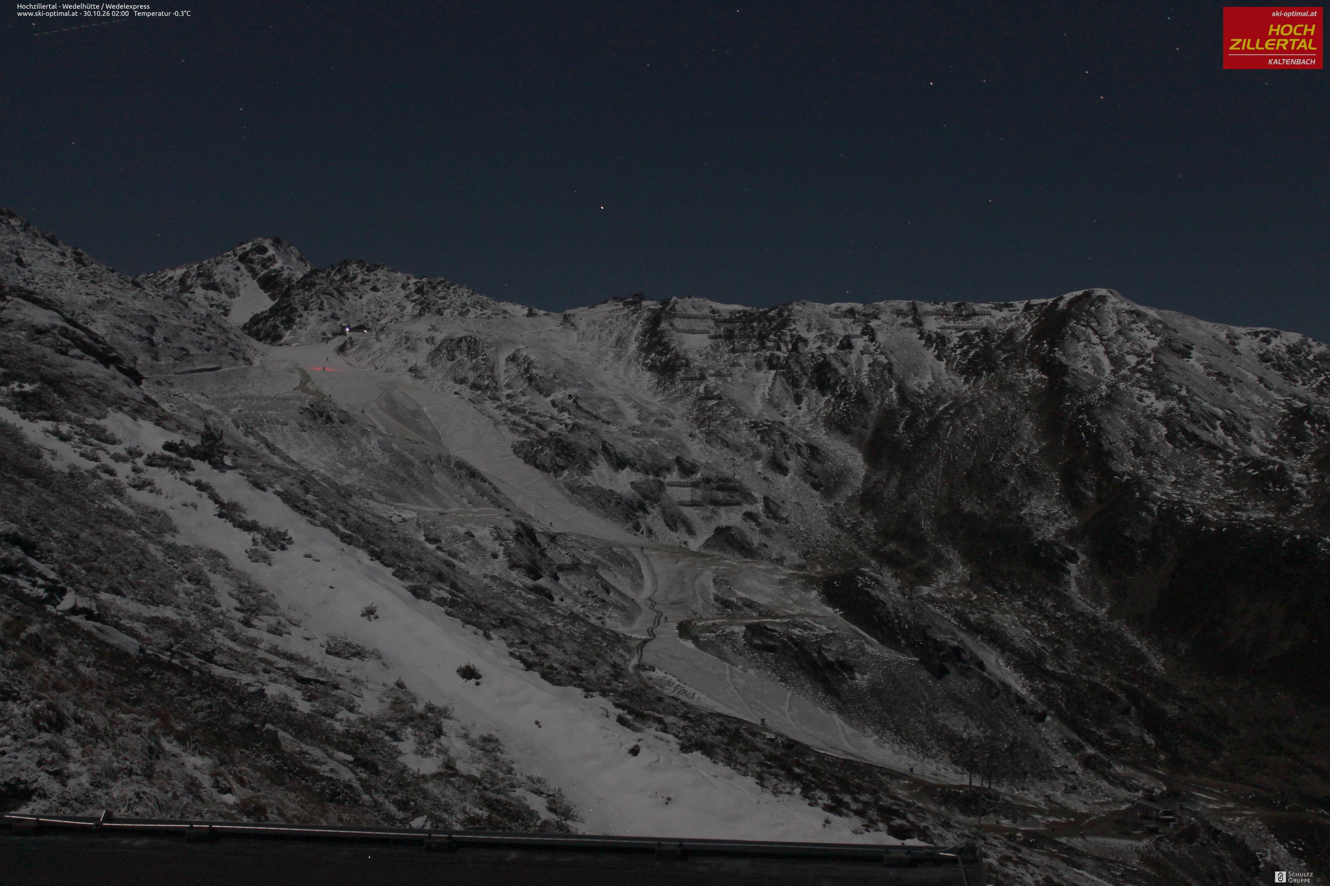 Archiv Foto Webcam Hochzillertal: Blick zur Wedelhütte