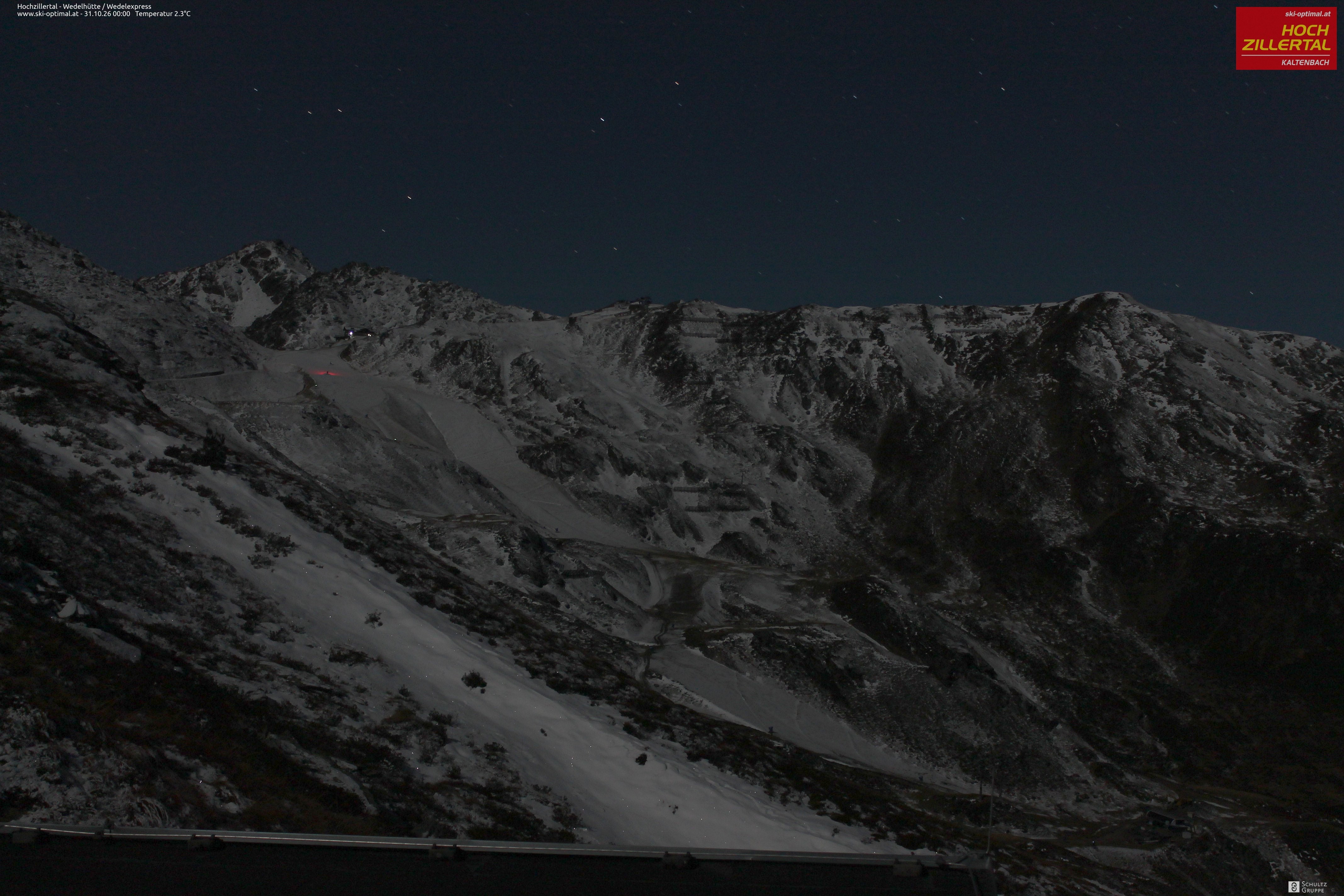 Archiv Foto Webcam Hochzillertal: Blick zur Wedelhütte