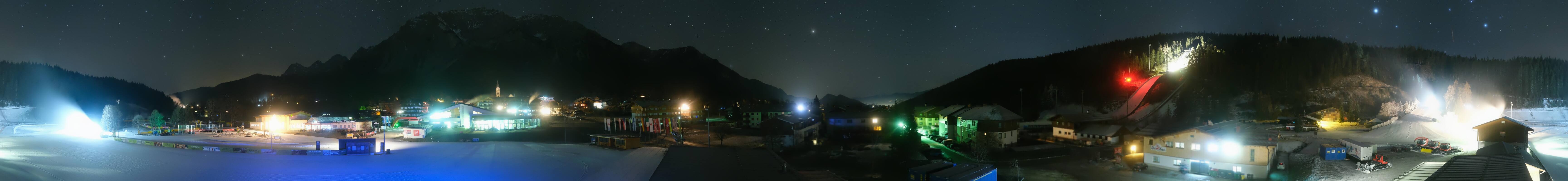 Archiv Foto Webcam Ramsau Skistadion