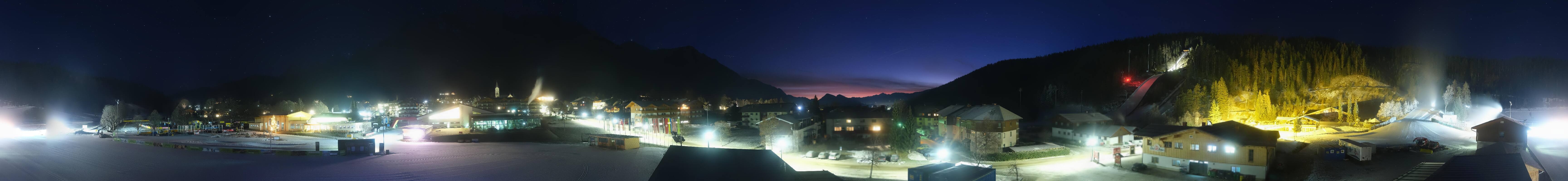 Archiv Foto Webcam Ramsau Skistadion