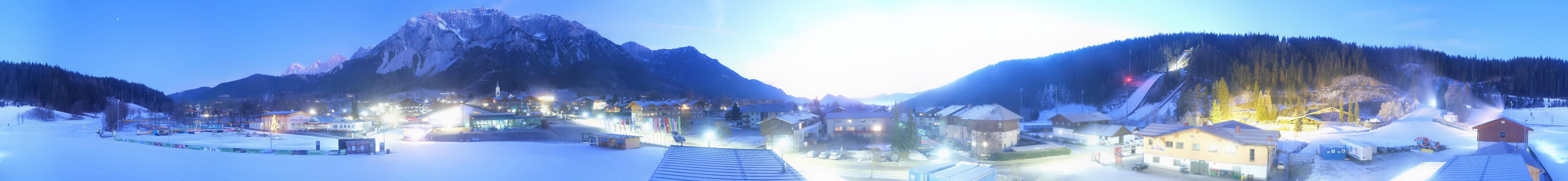 Archiv Foto Webcam Ramsau Skistadion
