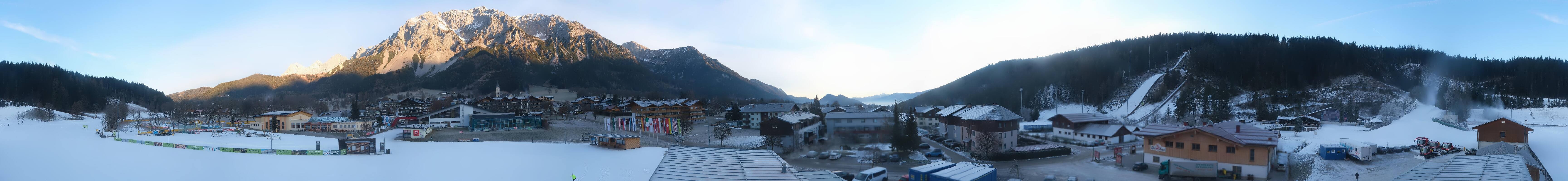Archiv Foto Webcam Ramsau Skistadion