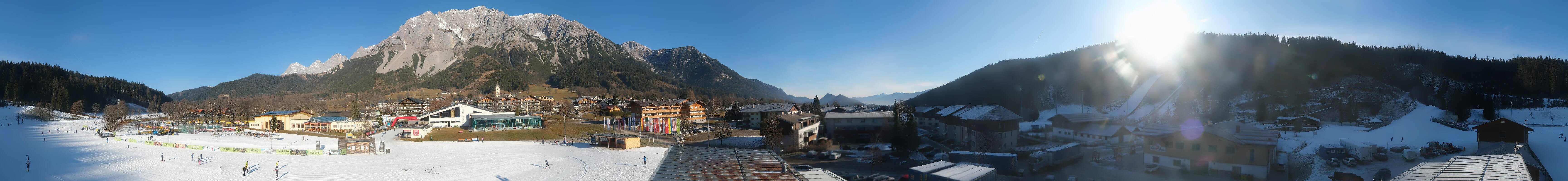 Archiv Foto Webcam Ramsau Skistadion