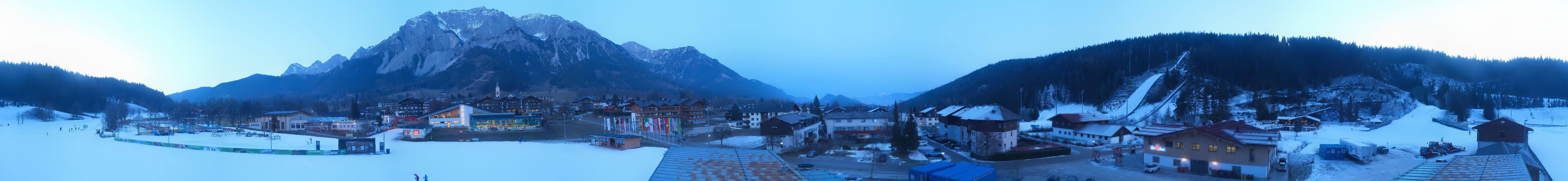 Archiv Foto Webcam Ramsau Skistadion