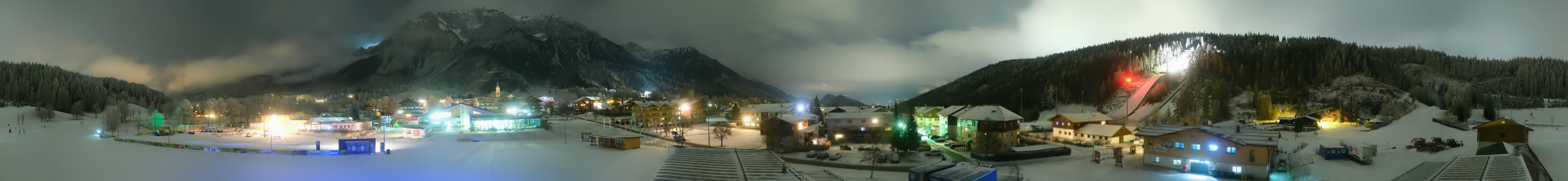 Archiv Foto Webcam Ramsau Skistadion