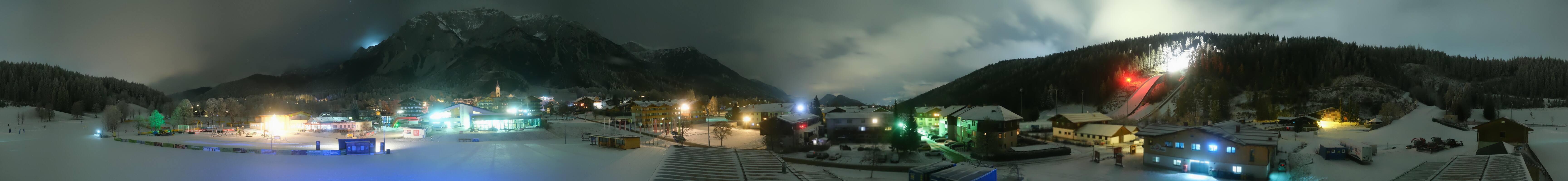 Archiv Foto Webcam Ramsau Skistadion