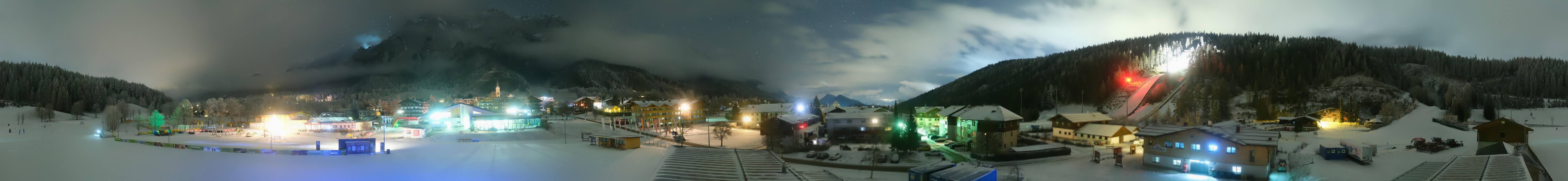Archiv Foto Webcam Ramsau Skistadion