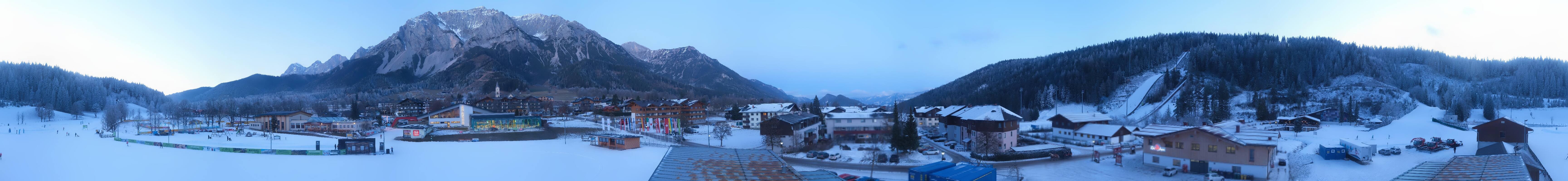 Archiv Foto Webcam Ramsau Skistadion