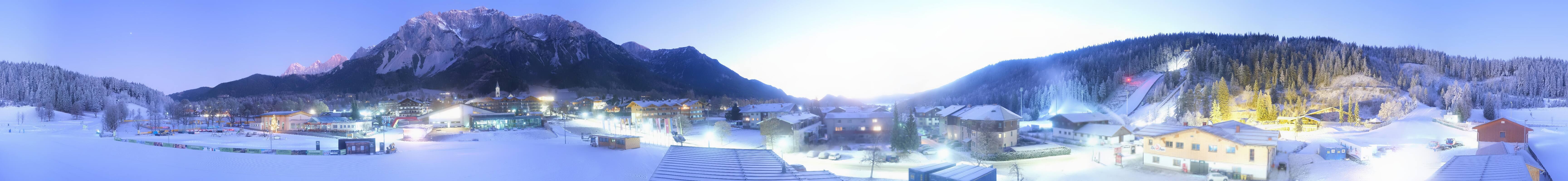 Archiv Foto Webcam Ramsau Skistadion