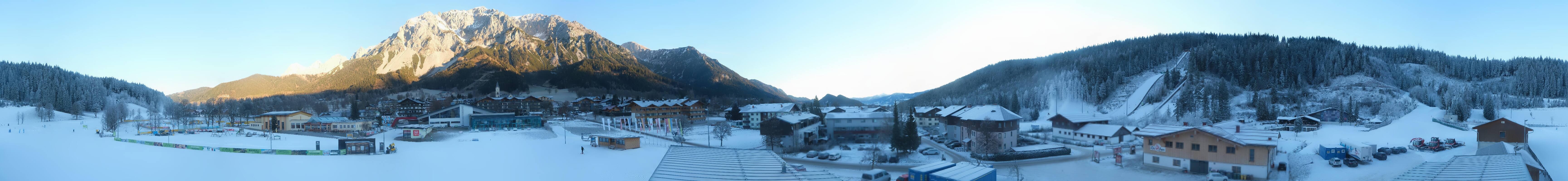 Archiv Foto Webcam Ramsau Skistadion