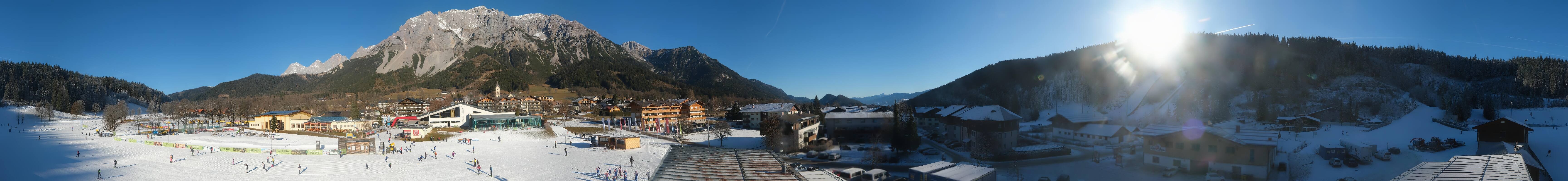 Archiv Foto Webcam Ramsau Skistadion