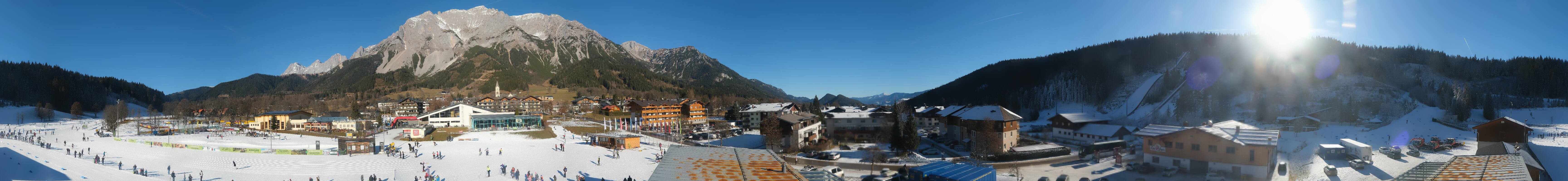 Archiv Foto Webcam Ramsau Skistadion