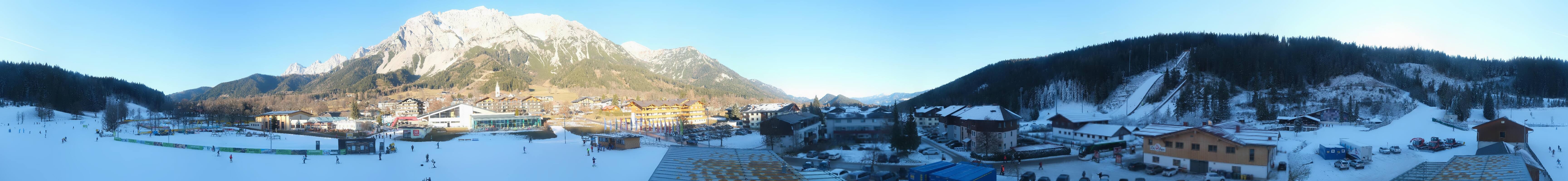 Archiv Foto Webcam Ramsau Skistadion