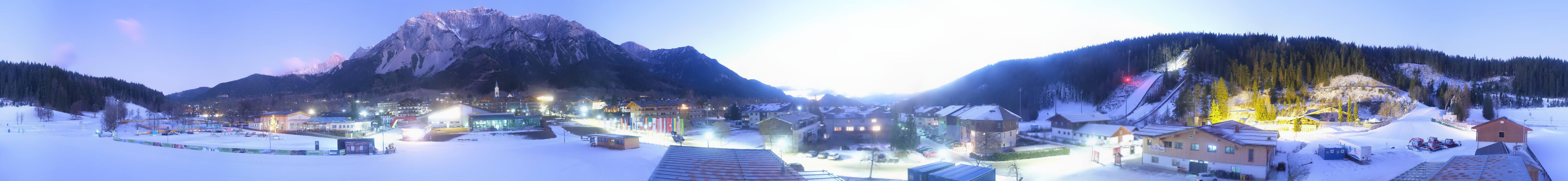 Archiv Foto Webcam Ramsau Skistadion