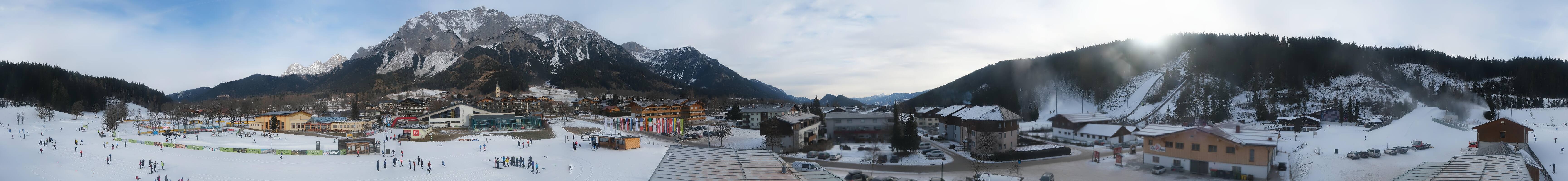 Archiv Foto Webcam Ramsau Skistadion