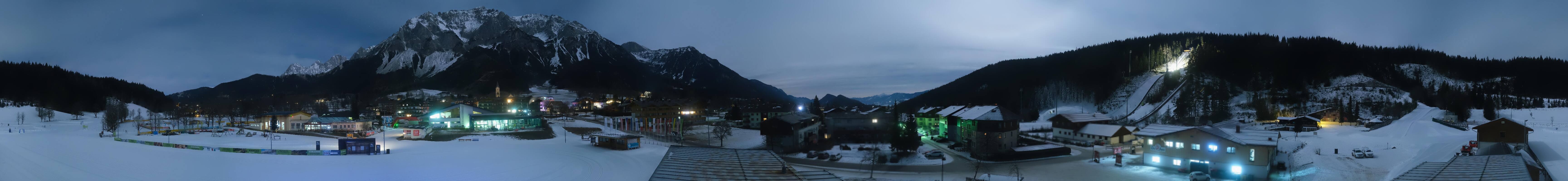 Archiv Foto Webcam Ramsau Skistadion