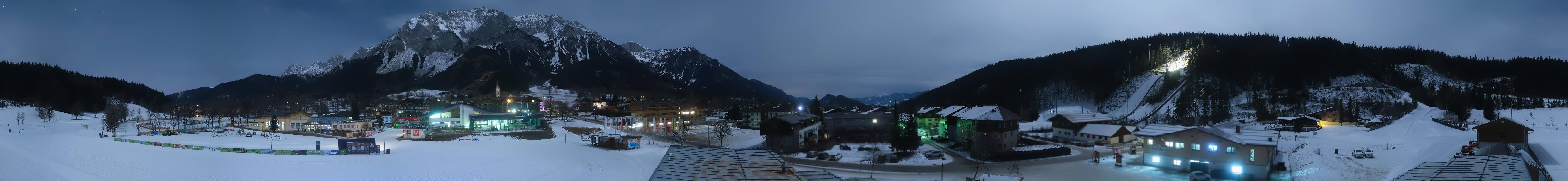 Archiv Foto Webcam Ramsau Skistadion