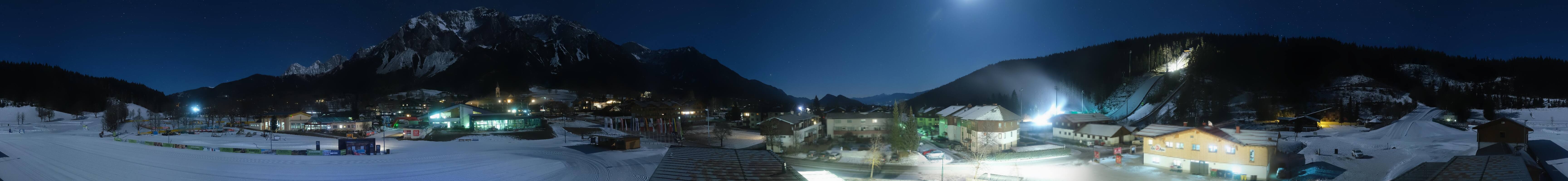 Archiv Foto Webcam Ramsau Skistadion