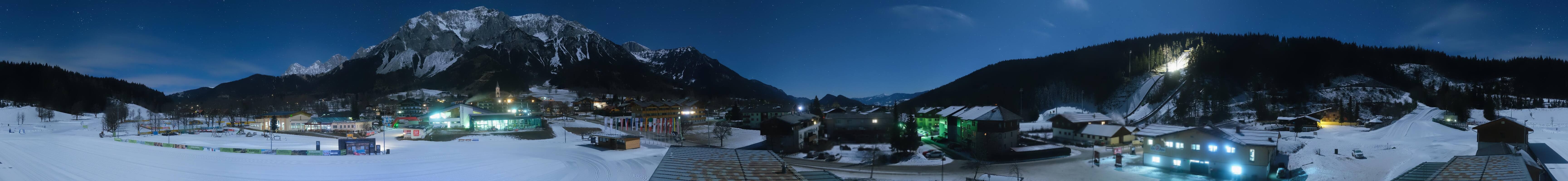 Archiv Foto Webcam Ramsau Skistadion