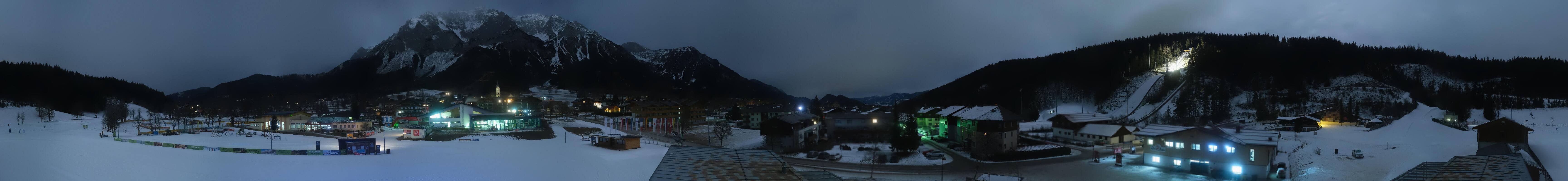 Archiv Foto Webcam Ramsau Skistadion