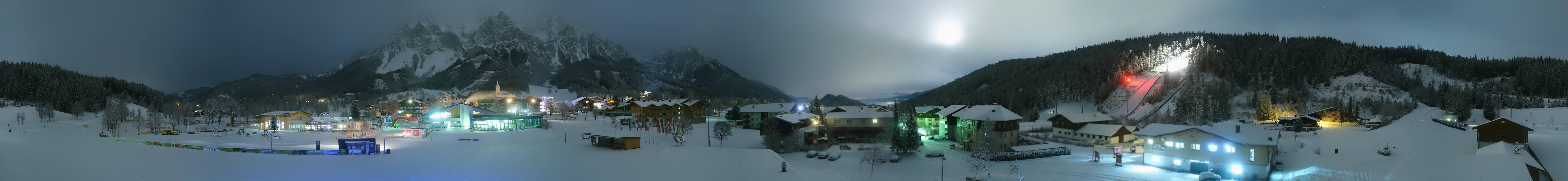 Archiv Foto Webcam Ramsau Skistadion