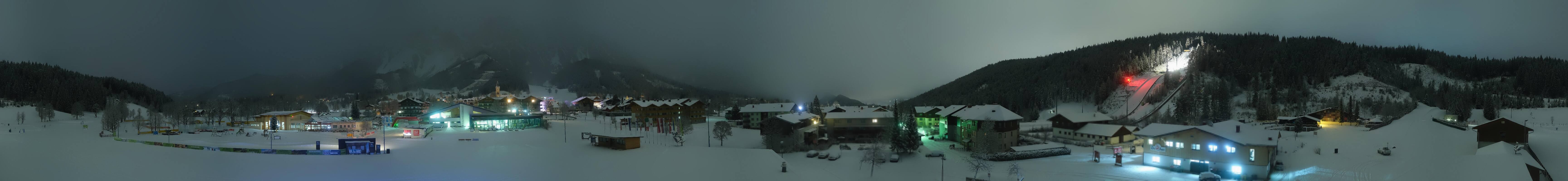 Archiv Foto Webcam Ramsau Skistadion