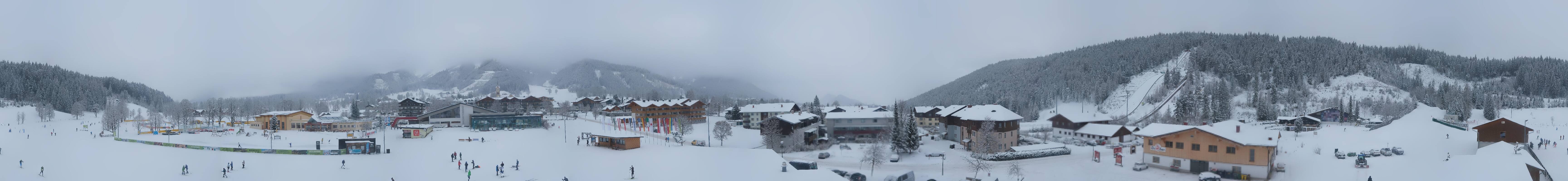 Archiv Foto Webcam Ramsau Skistadion