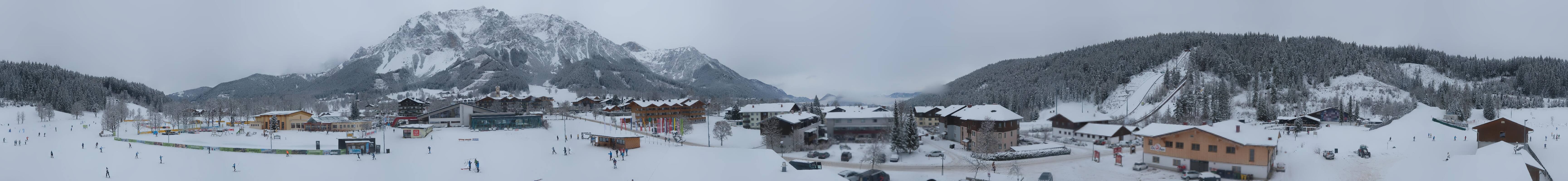 Archiv Foto Webcam Ramsau Skistadion