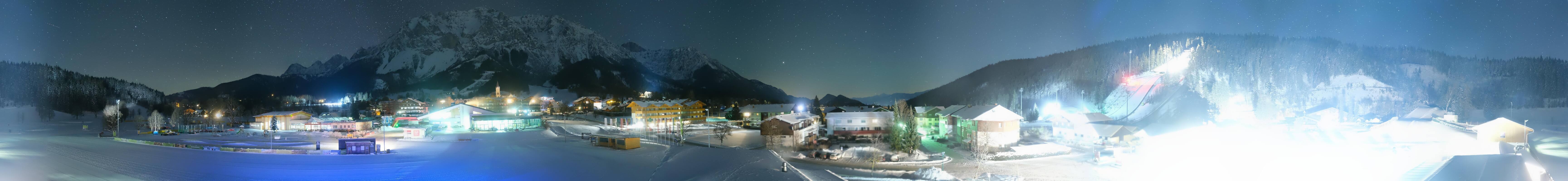 Archiv Foto Webcam Ramsau Skistadion