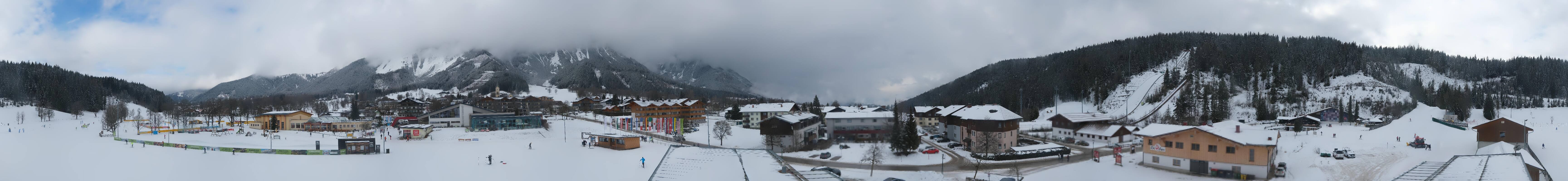 Archiv Foto Webcam Ramsau Skistadion