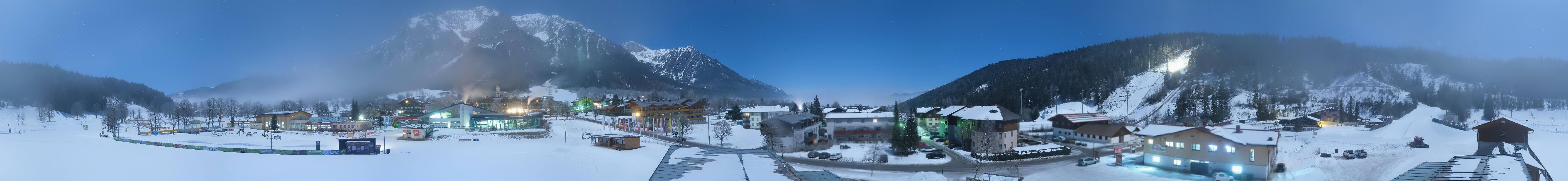 Archiv Foto Webcam Ramsau Skistadion